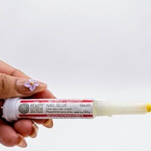 Nail Glue - Red and White